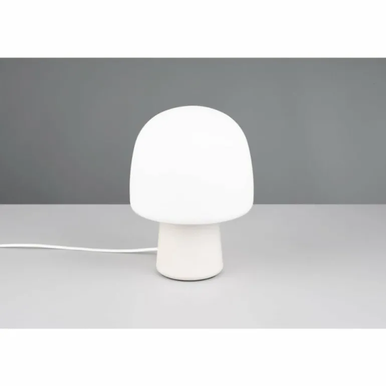 Style champignon Steen Lampe à poser Luminaires Trio Gris, 1 lumière