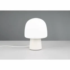 Style champignon Steen Lampe à poser Luminaires Trio Gris, 1 lumière