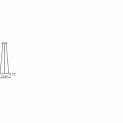 SUNATHOME Applique murale / Plafonnier Luminaires Ledvance LED Argenté, 1 lumière