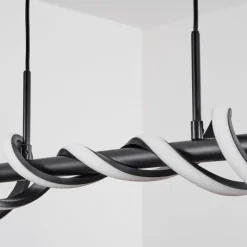 Suspension Alvarim LED Noir, 1 lumière