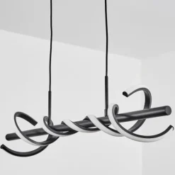 Suspension Alvarim LED Noir, 1 lumière