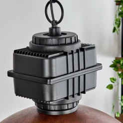 Suspension Amorots Noir, 1 lumière