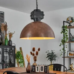 Suspension Amorots Noir, 1 lumière