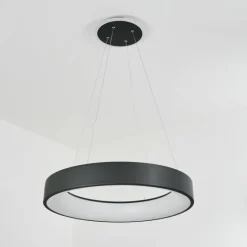 Suspension Areja LED Anthracite, Blanc, 1 lumière