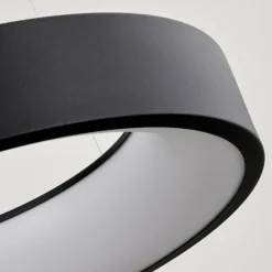 Suspension Areja LED Noir, Blanc, 1 lumière