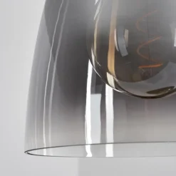 Suspension Autry Noir, 1 lumière