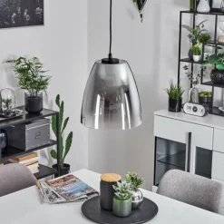 Suspension Autry Noir, 1 lumière