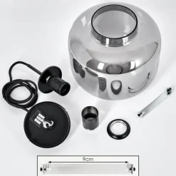 Suspension Banhos Noir, 1 lumière