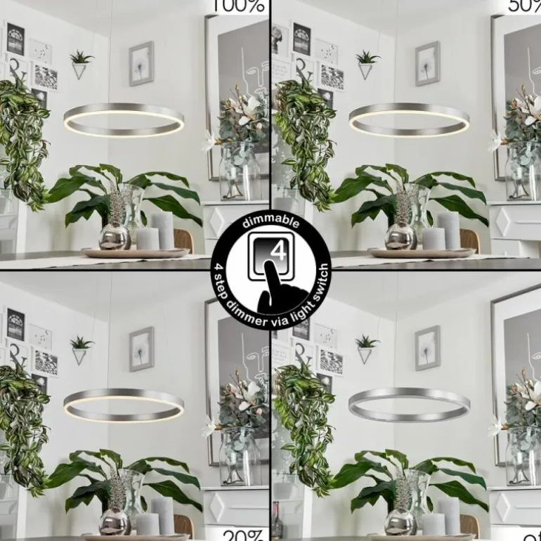 Suspension Barril LED Aluminium, 1 lumière