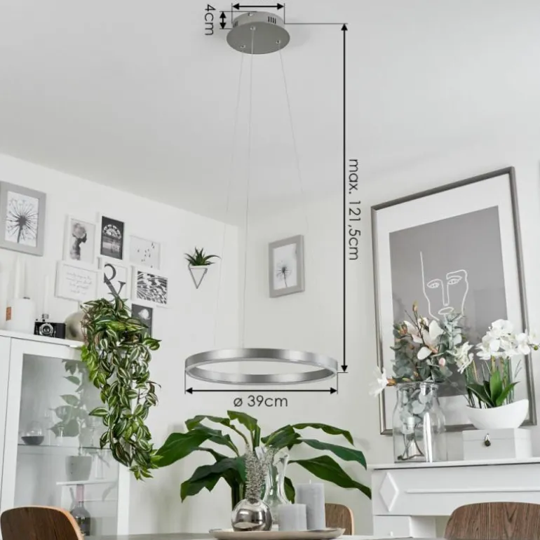 Suspension Barril LED Aluminium, 1 lumière