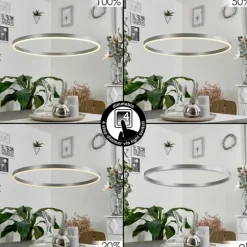 Suspension Barril LED Aluminium, 1 lumière