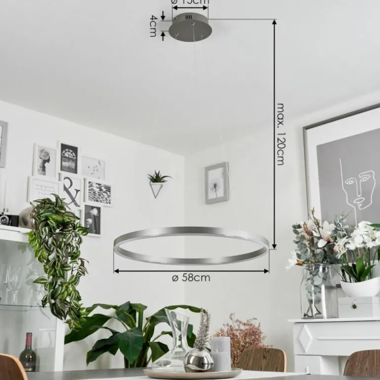 Suspension Barril LED Aluminium, 1 lumière