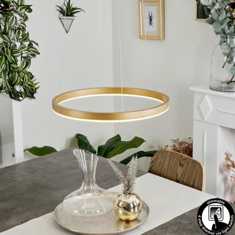 Suspension Barril LED Laiton, 1 lumière