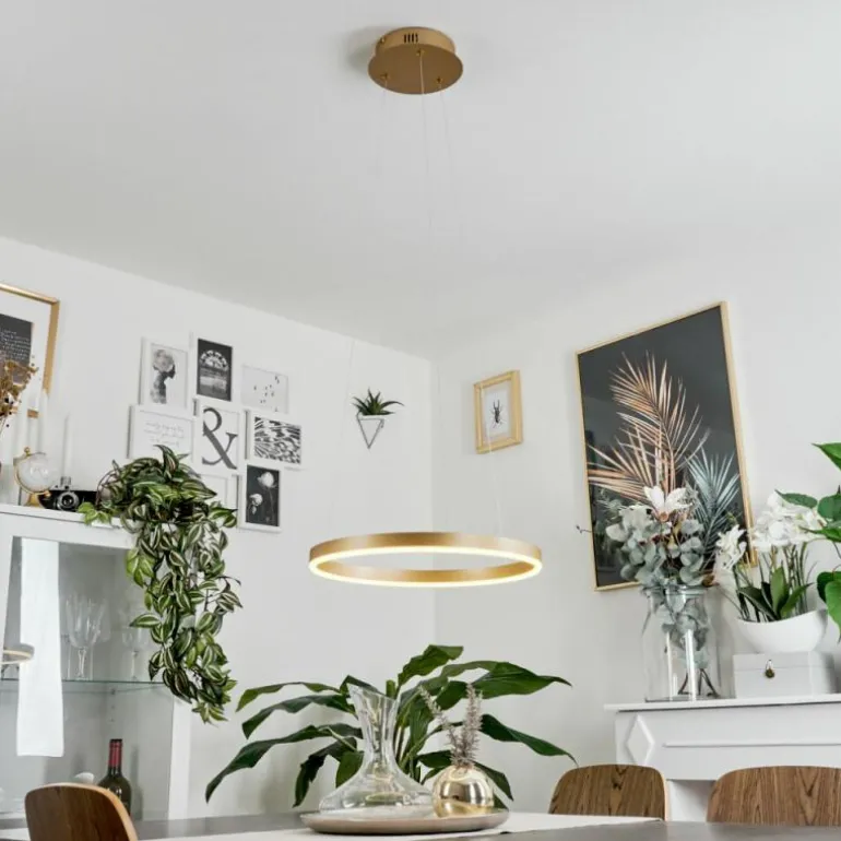 Suspension Barril LED Laiton, 1 lumière