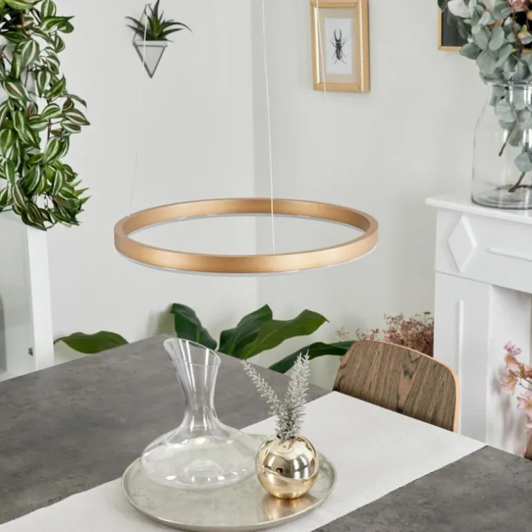 Suspension Barril LED Laiton, 1 lumière