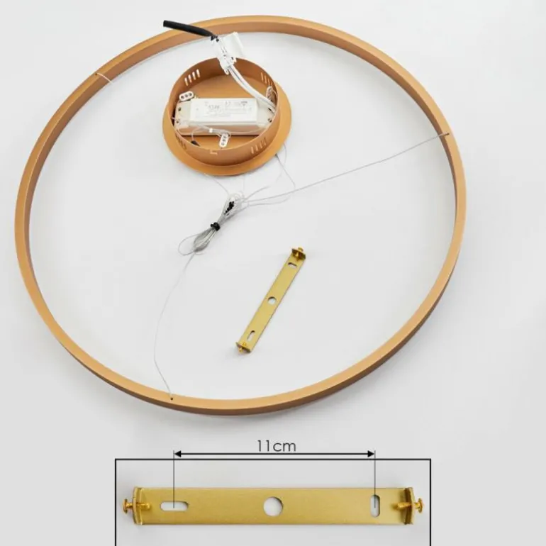 Suspension Barril LED Laiton, 1 lumière