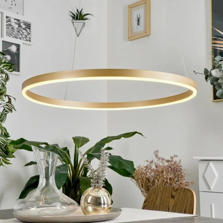 Suspension Barril LED Laiton, 1 lumière