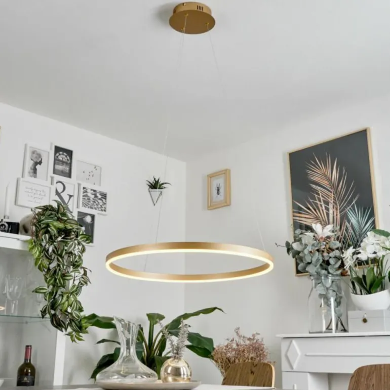 Suspension Barril LED Laiton, 1 lumière