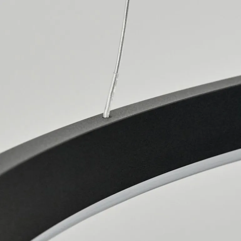 Suspension Barril LED Noir, 1 lumière