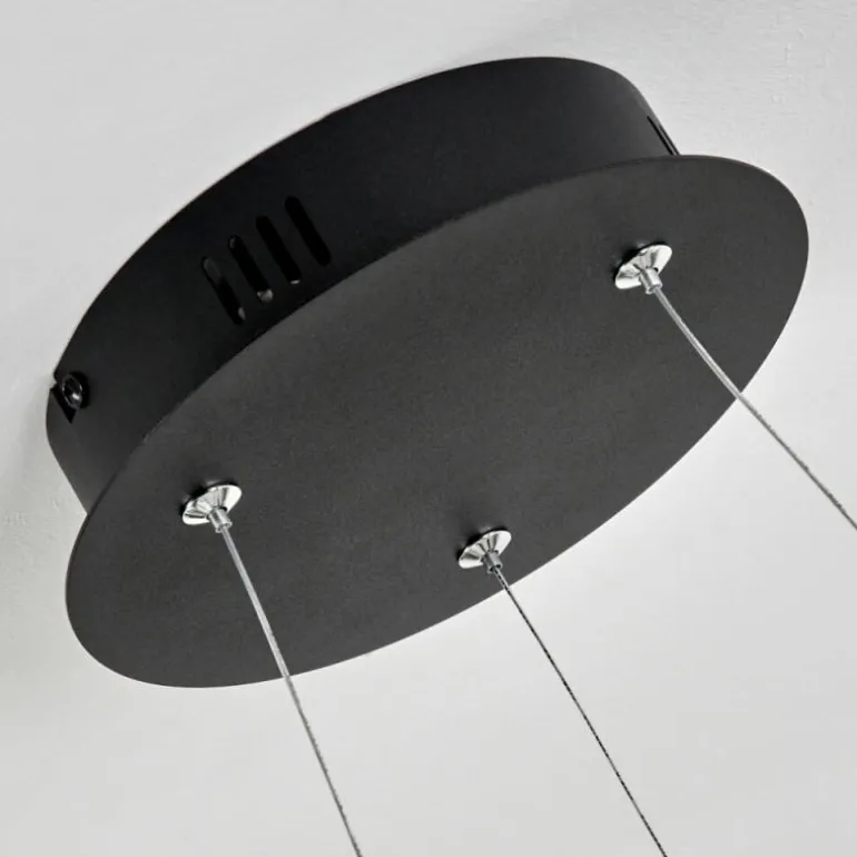 Suspension Barril LED Noir, 1 lumière