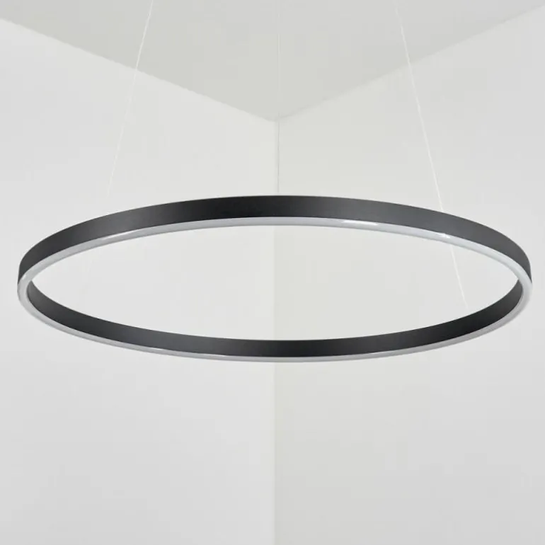 Suspension Barril LED Noir, 1 lumière