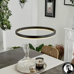 Suspension Barril LED Noir, 1 lumière