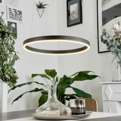 Suspension Barril LED Noir, 1 lumière