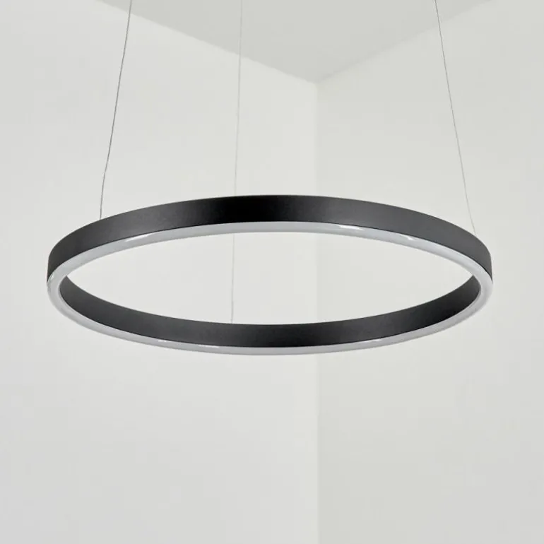 Suspension Barril LED Noir, 1 lumière
