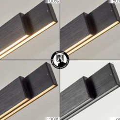 Suspension Battenheim LED Anthracite, 1 lumière