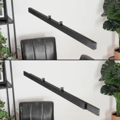 Suspension Battenheim LED Anthracite, 1 lumière