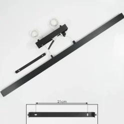 Suspension Battenheim LED Anthracite, 1 lumière