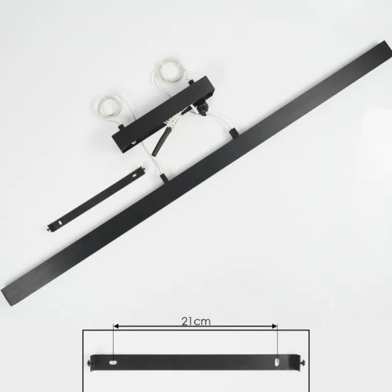 Suspension Battenheim LED Anthracite, 1 lumière