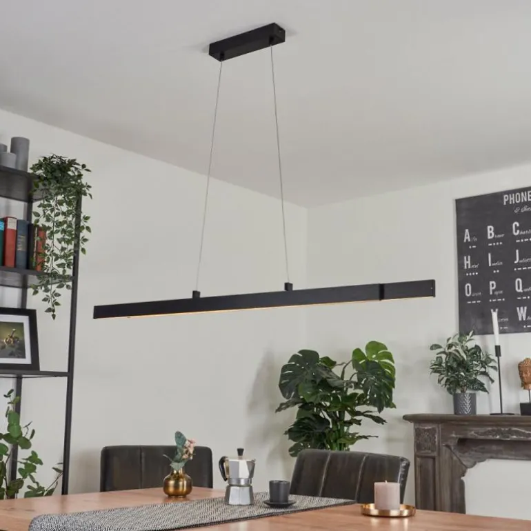 Suspension Battenheim LED Anthracite, 1 lumière