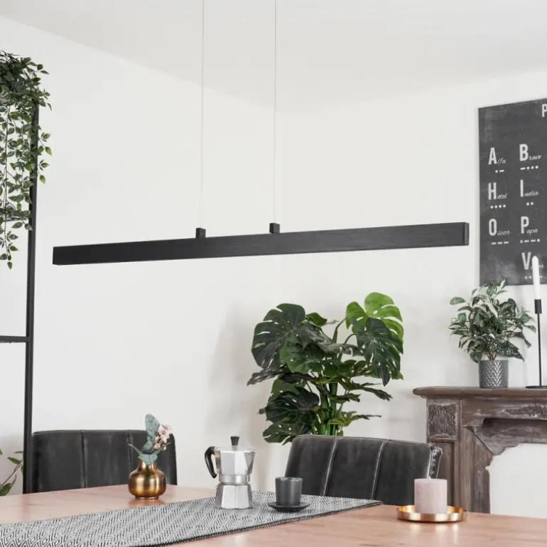 Suspension Battenheim LED Anthracite, 1 lumière