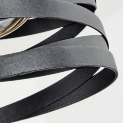 Suspension Bust Noir, 3 lumières