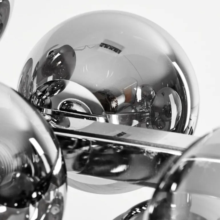 Suspension Cerrillos Chrome, 25 lumières