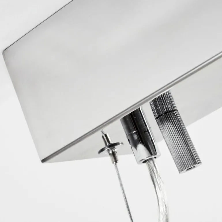 Suspension Cerrillos Chrome, 25 lumières