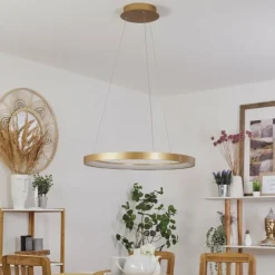 Suspension Charata LED Laiton, 1 lumière