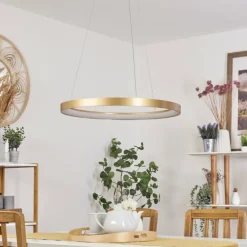 Suspension Charata LED Laiton, 1 lumière