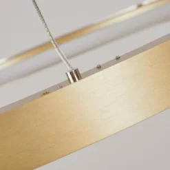 Suspension Charata LED Laiton, 1 lumière