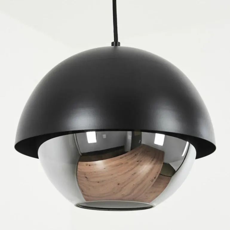 Suspension Entrevinhas Noir, 1 lumière