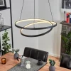 Suspension Fioso LED Noir, 1 lumière