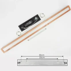 Suspension Guacacallo LED Noir, 1 lumière