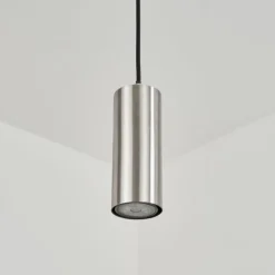 Suspension Javel Nickel mat, 1 lumière