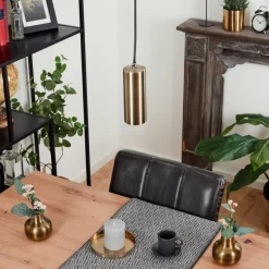 Suspension Javel Noir, 1 lumière