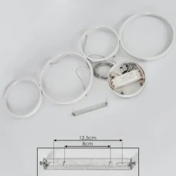 Suspension Kermoguen LED Blanc, 1 lumière