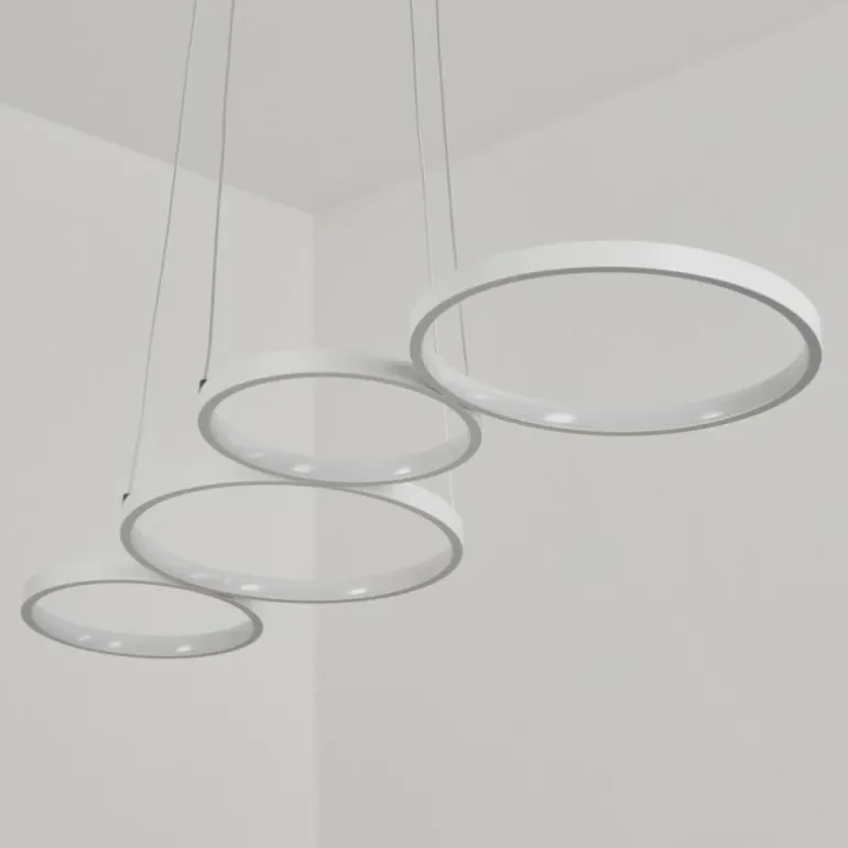 Suspension Kermoguen LED Blanc, 1 lumière