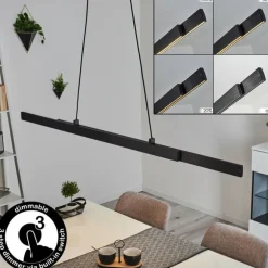 Suspension Kopila LED Noir, 1 lumière