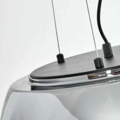 Suspension Lissy Noir, 3 lumières