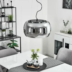 Suspension Lissy Noir, 3 lumières